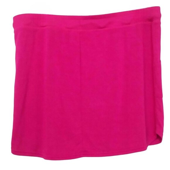 Balance Collection Womens Fuchsia Drawstring Waist Skirt With Pockets Size XXL - Picture 4 of 6